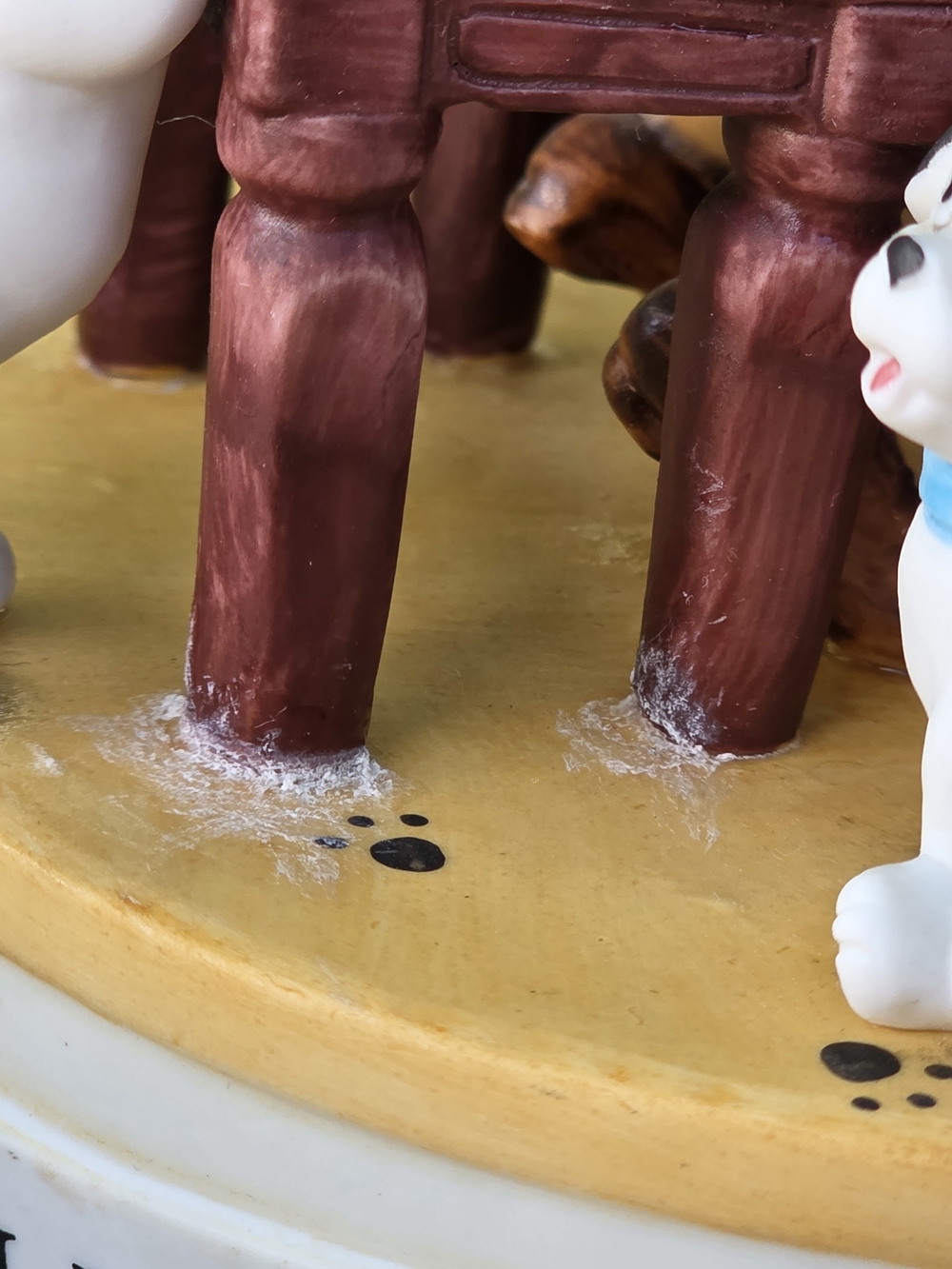 1986 Disney Vintage Musical Memories ~ 101 Dalmatians Figurine - Picture 7 of 12